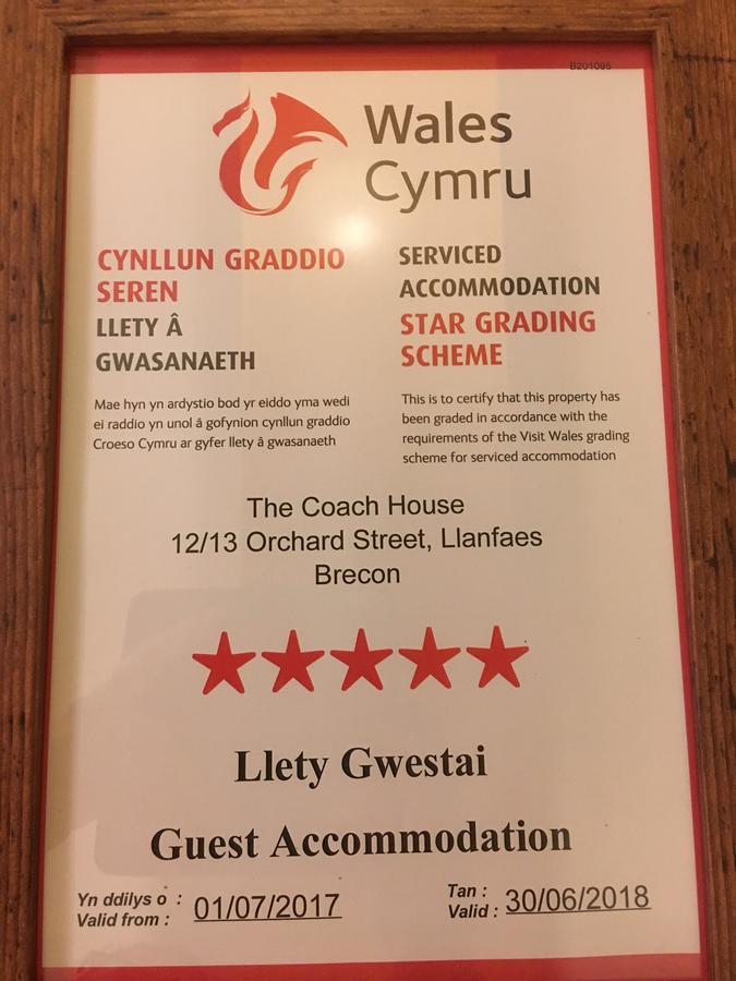 The Coach House Brecon Hotel Ngoại thất bức ảnh